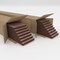 Ekena Millwork 48H x 3/8T Adjustable Wood Slat Wall Panel Kit w/ 3W Slats, Walnut contains 15 Slats SWW60X48X0375WA - alternate 4